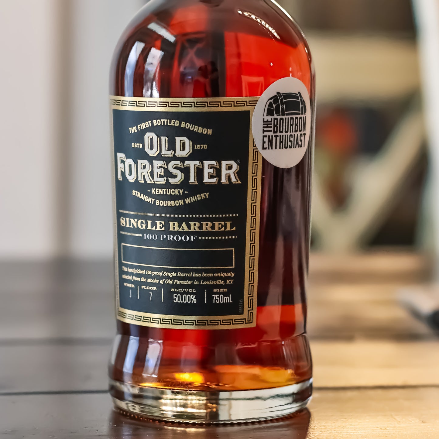 Old Forester Black Label - Bourbon Enthusiast Barrel 9346